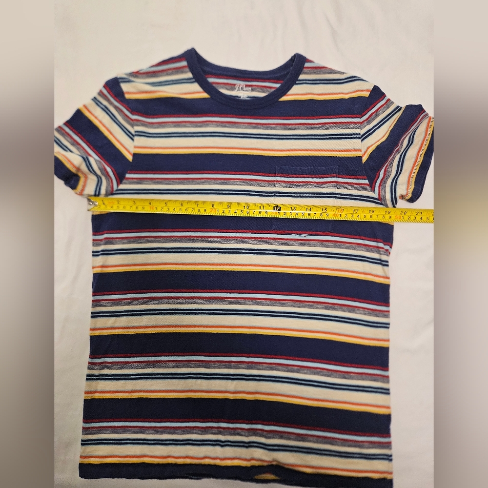 J. Crew Multicolor Striped Knit Top